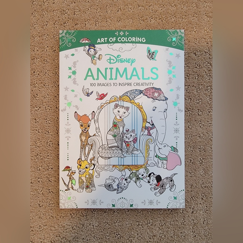 Disney Animals Coloring Book